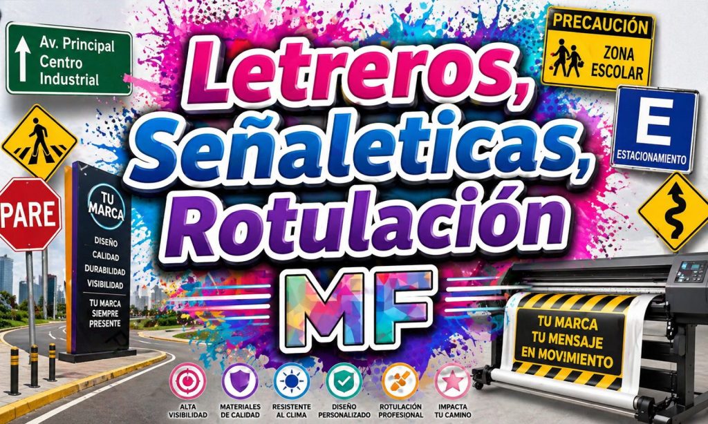 Letreros ~ Señaleticas ~ Rotulación
